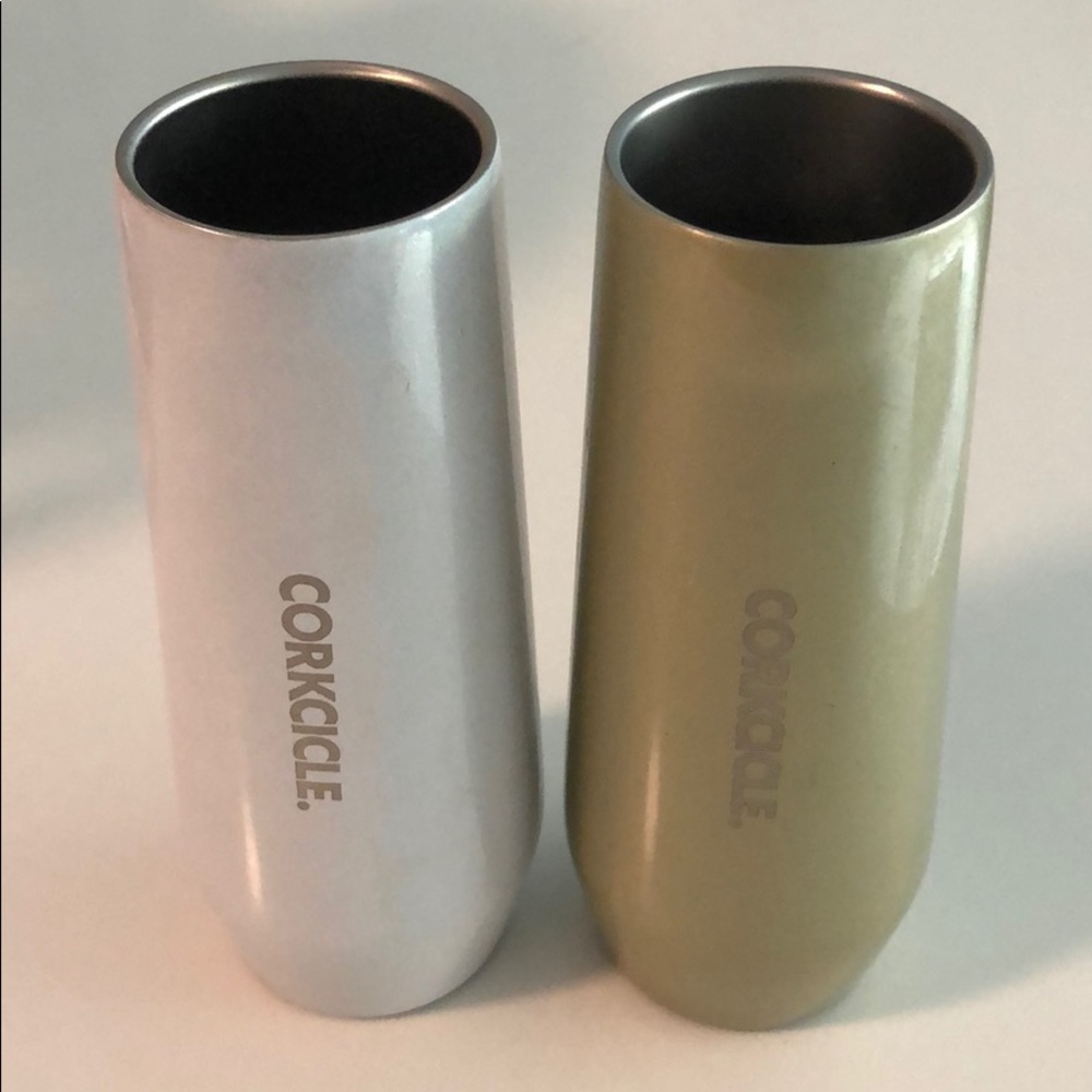 Corkcicle Stemless Champagne Glasses